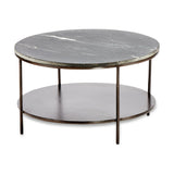 Karoko Marble Coffee Table - Black