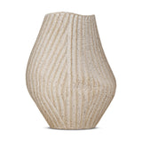 Kalai Small Organic Shape Ceramic Vase - Natural