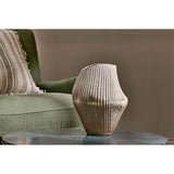 Kalai Large Organic Shape Ceramic Vase - Natural
