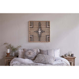 Katong Textured Woven Wall Art - Grey