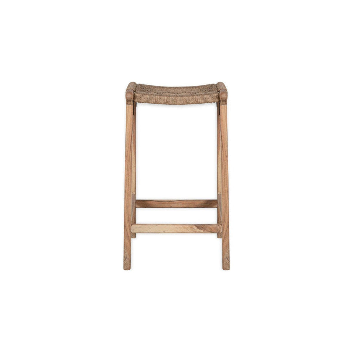 Vinay Woven Backless Counter Stool - Natural