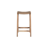 Vinay Woven Backless Counter Stool - Natural