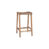 Vinay Woven Backless Counter Stool - Natural