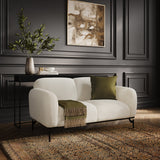 Larsa 2 Seater Sofa – Calm with Black