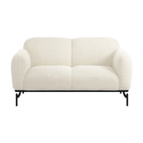 Larsa 2 Seater Sofa – Calm with Black