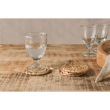 Lam Water Hyacinth Coasters - Natural - Set of 4