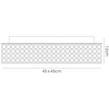 Piazza 8 Light Crystal Flush Ceiling Light - Polished Chrome