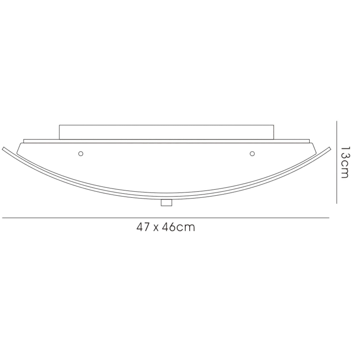 Vito 3 Light Smoked Mirror Flush Ceiling Light – Polished Chrome