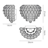 Coniston 1 Light Crystal Wall Light – Polished Chrome