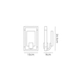 Canto 1 Light Wall Light - Graphite