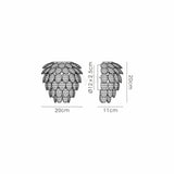 Coniston 2 Light Bathroom Crystal Wall Light - Brass