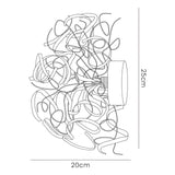 Zen Round 3 Light Wall/Ceiling Light - Chrome