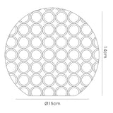 Kudo Ball Crystal Lampshade - Polished Chrome