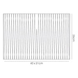 Florence Rectangle Floor Lamp Lampshade - Soft Bronze, 40 x 21 x 26cm