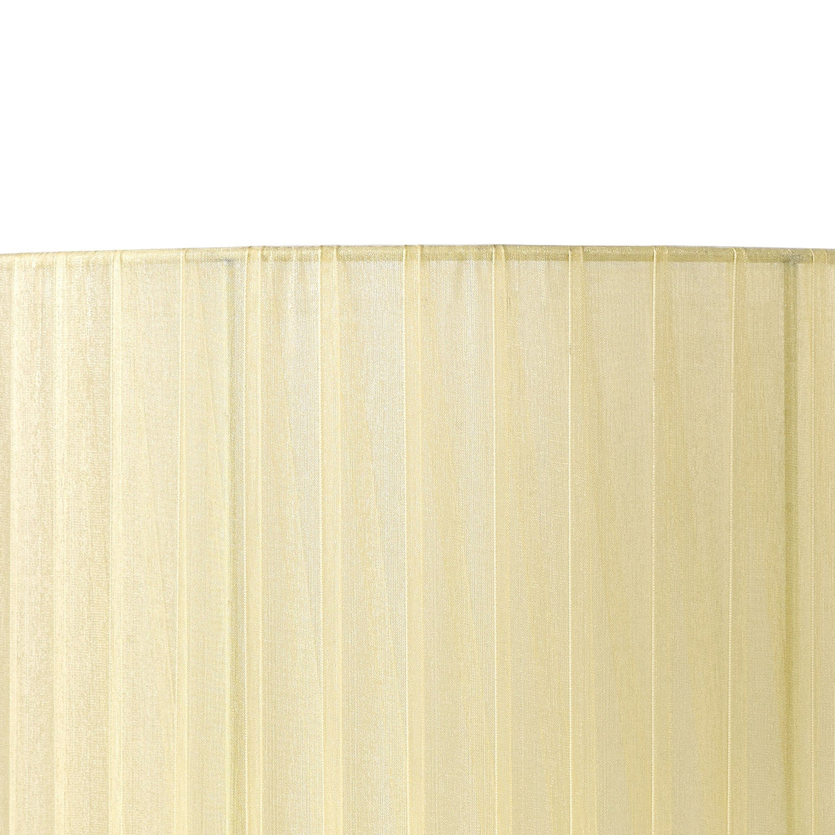 Freida Organza Table Lamp Lampshade - Cream, 30 x 19cm