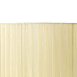 Freida Organza Table Lamp Lampshade - Cream, 30 x 19cm