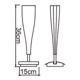 Java 1 Light Small Table Lamp - Satin Nickel With Frosted White Glass