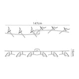 Flavia 6 Light Spot Ceiling Light – Polished Chrome