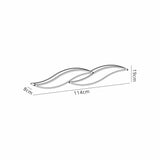 Sintesys Large 2 Light Wall Light - Polished Chrome