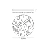 Arena Round LED Bathroom Ceiling/Wall Light - Matt White