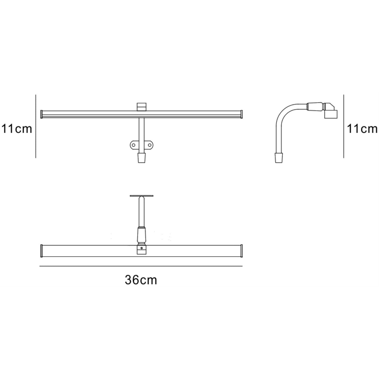 Sisley Outdoor LED Wall Light 7W 4000K - Chrome