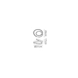 Infinity LED Table Lamp 12W 2800K -Brown Oxide