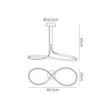 Nur Rectangular Dimmable LED Semi-Flush Ceiling Light 40W 3000K – White