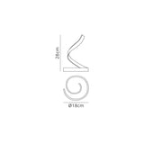 Nur LED Table Lamp 15W 3000K - White
