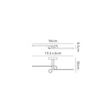 Cinto LED Semi-Flush Ceiling Light 20W 3000K – Polished Chrome