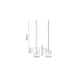 Cinto LED Wall Light 12W 3000K - Polished Chrome