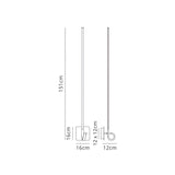 Cinto LED Wall Light 20W 3000K - Polished Chrome