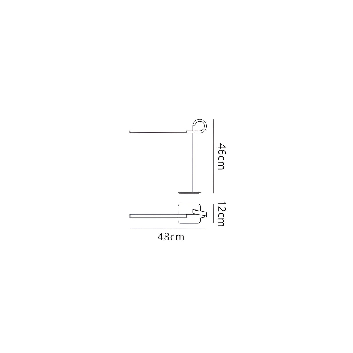 Cinto LED Table Lamp 6W 3000K - Polished Chrome