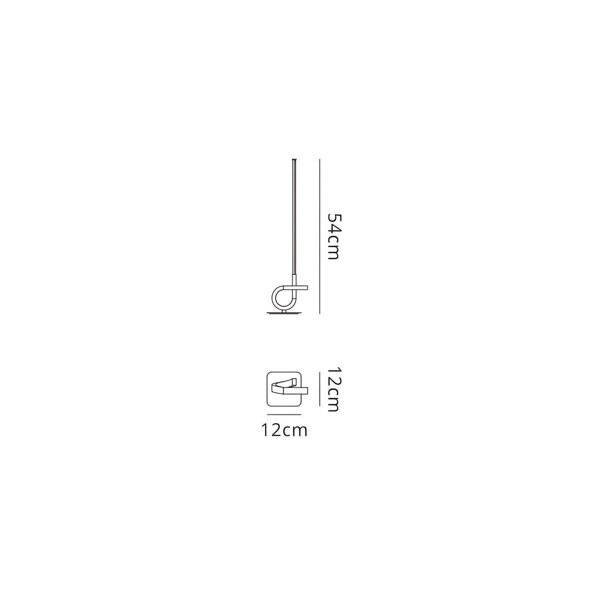 Cinto LED Table Lamp 6W 3000K - Polished Chrome