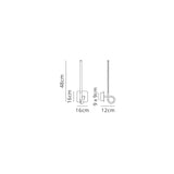 Cinto LED Wall Light 6W 3000K - Antique Brass