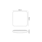 Quatro II LED Flush Ceiling Light 3000K 45W - White