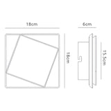Dakla LED Wall Light 12W 3000K - Black