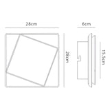 Dakla LED Wall Light 18W 3000K - Black