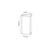 Meribel 1 Light Large Outdoor Wall Lamp - Graphite