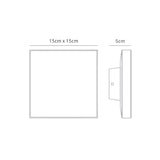 Bora Square Outdoor LED Wall Light 9.6W 3000K - Anthracite