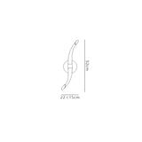 Armonia LED Wall Lamp 12W 3000K - Polished Chrome