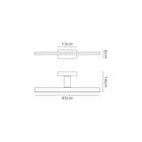 Morne LED Bathroom Mirror Wall Light 12W 4000K - Chrome