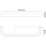 Tenerife LED Wall Light With Shelf & USB 8W 4000K - White