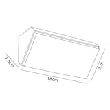 Solden Outdoor LED Wall Light 9W 3000K - White