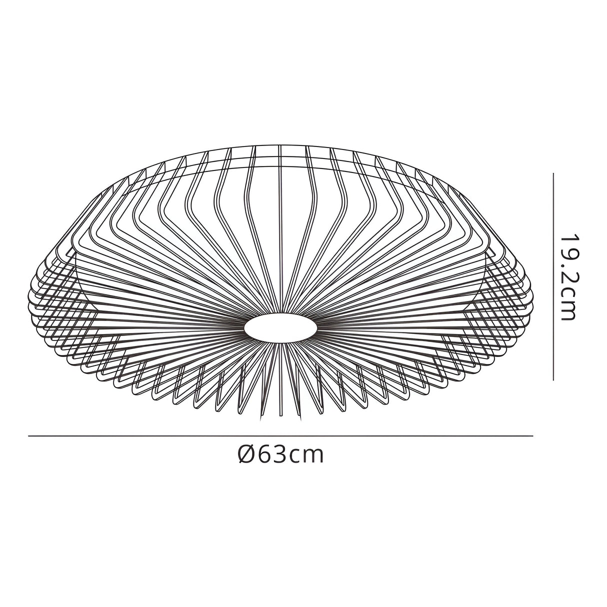 Himalaya CCT Dimmable LED Ceiling Retractable Fan Light With Remote, APP & Voice Control - Black