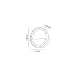 Kitesurf 15cm LED Wall Light 8W 3000K - White