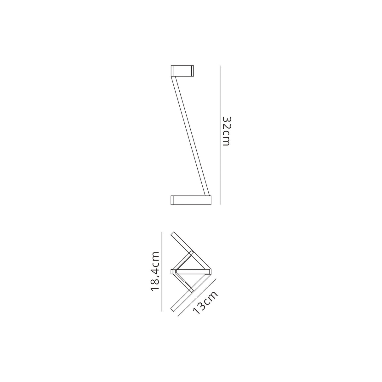 Vector LED Table Lamp 5W 3000K - Gold