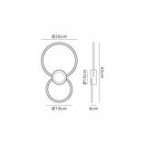 Mural Dimmable LED Wall Light 24W 3000K - White