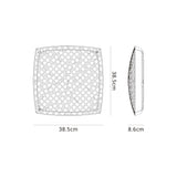 Urban CCT Dimmable LED Flush Ceiling Light With Remote Control 56W - Black