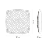 Urban CCT Dimmable LED Flush Ceiling Light With Remote Control 80W - White