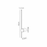 Tobago LED Wall Light 7W 3000K - White